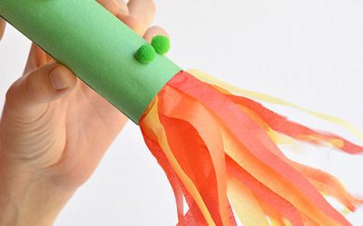 Manualidades Infantiles: Dragón de Papel