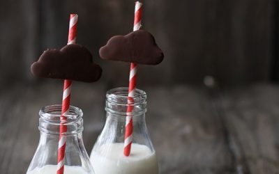 Nubes de chocolate caseras