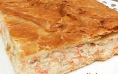 Receta de Hojaldre de Salmón y Queso