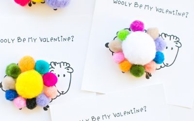 Tarjetas para San Valentín: ¡Ovejitas!