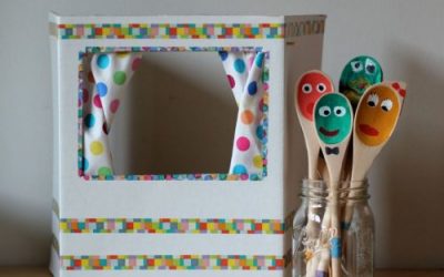 Teatro de Marionetas con Cucharas: Manualidad para Niños