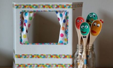 Teatro de Marionetas con Cucharas: Manualidad para Niños