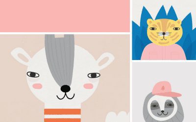 Nueva ilustradora en Menudos Cuadros: ¡láminas infantiles fantásticas!