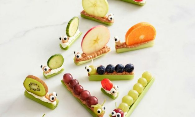 Aperitivos de fruta para niños: idea original para servir