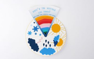 Rueda para predecir el tiempo: imprimibles y manualidades de papel