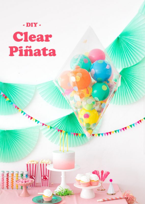 Bellas piñatas artesanales para fiestas de cumpleaños infantiles