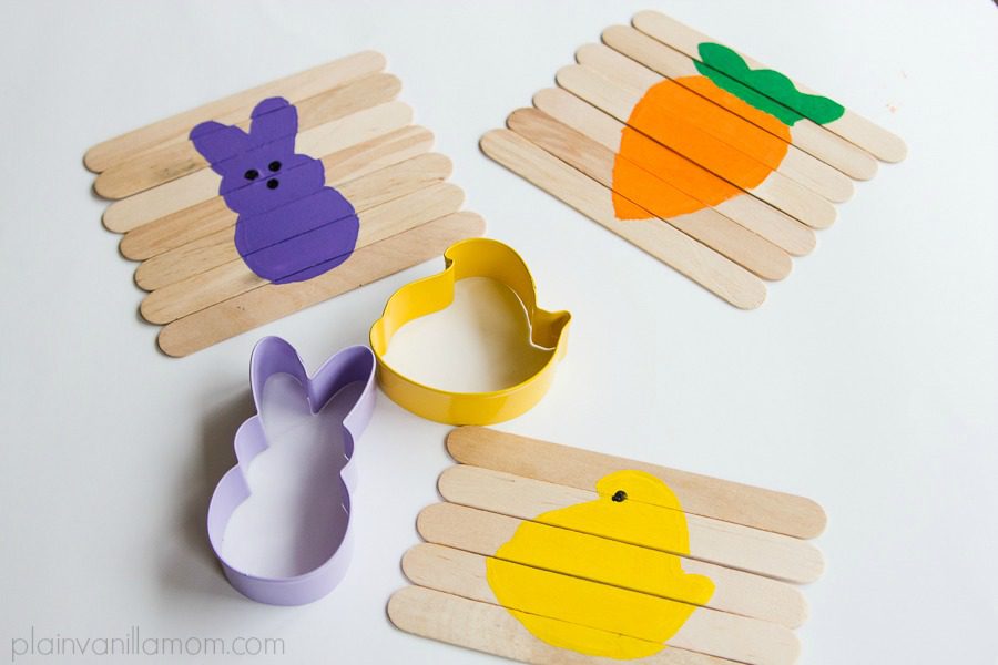 Puzzle de Pascua para bebés: manualidades sencillas