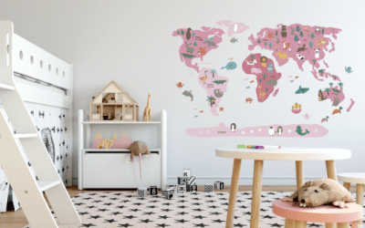 Vinilos para decorar habitaciones infantiles: ¡Menudos Cuadros!