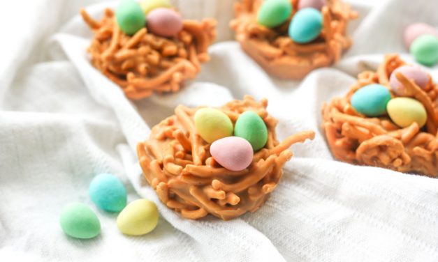 Recetas de Pascua para niños: galletas de nidos