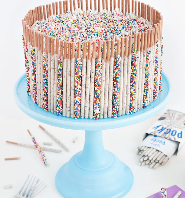 Ideas originales para decorar tartas infantiles con confetti