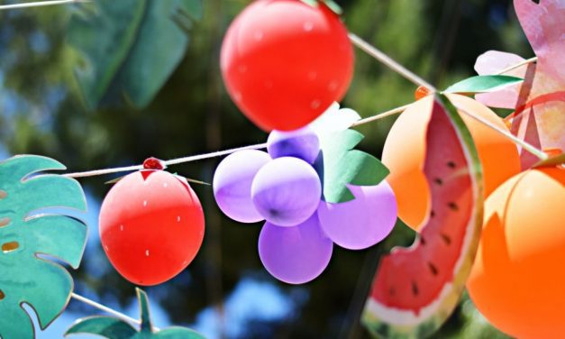 Ideas para preparar una fiesta temática de frutas: ¡cuántos colores!