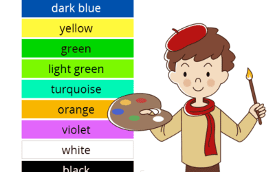 Los colores en inglés. English colors