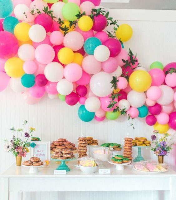 Guía sobre decoración con globos para cumpleaños infantiles