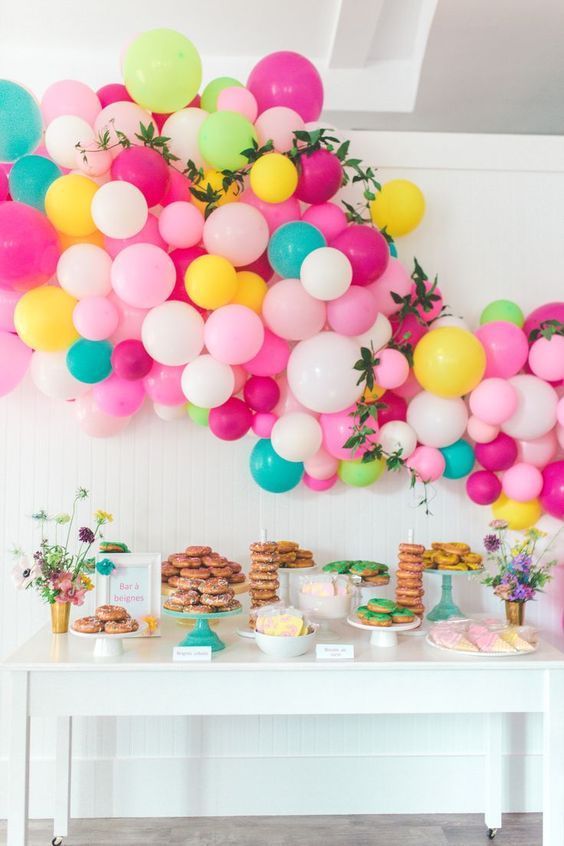 Guía sobre con globos para cumpleaños infantiles » Fiestas y