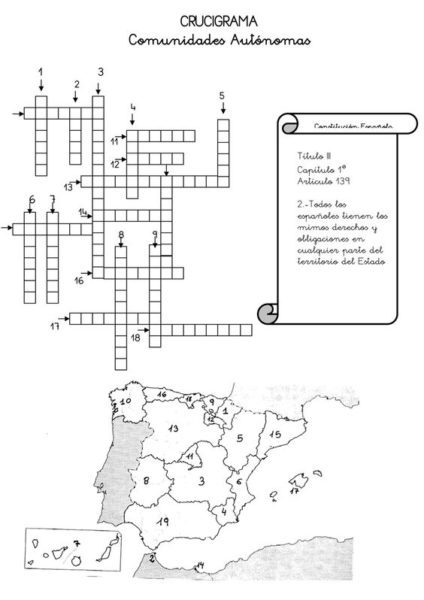 Mapa De Espana Para Ninos 7786