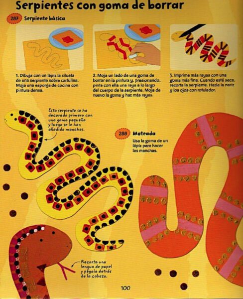 serpientes con gomas