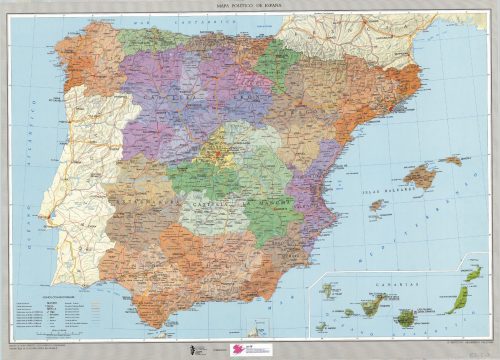 Mapas politicos españa